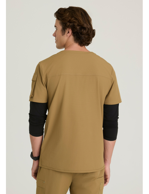 Camisa médica para hombre, 3 bolsillos - Skechers "RIP STOP" (SKT277)