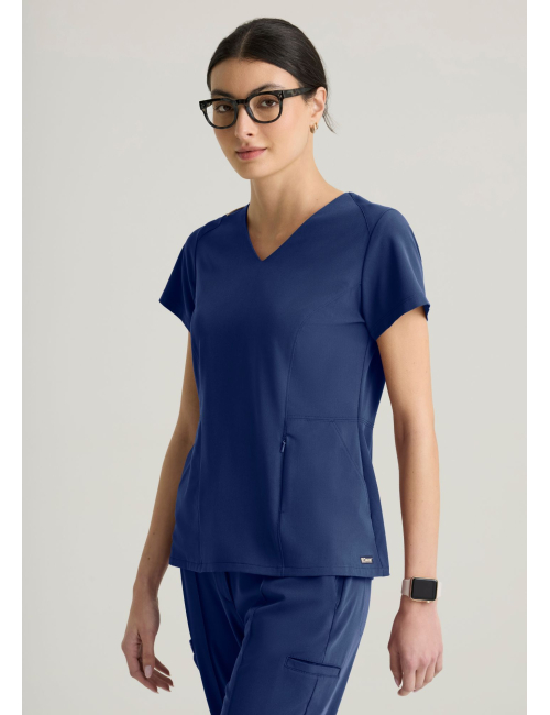 Blouse médicale femme - GREY'S ANATOMY CULTIVATE "Spring Top" "GRGT309)