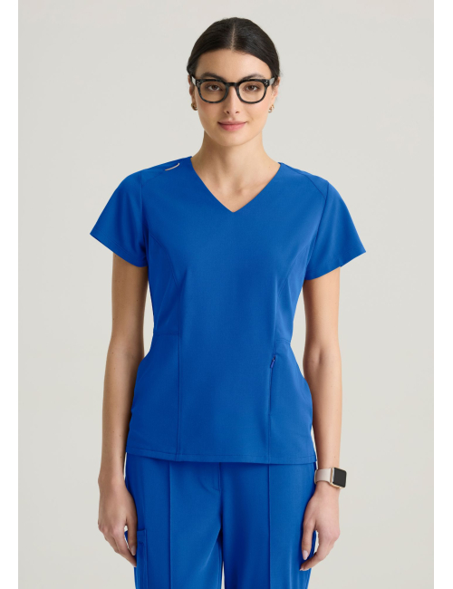 Women's Medical Scrub Top - Grey's Anatomy Cultivate "Spring Top" (GRGT309)