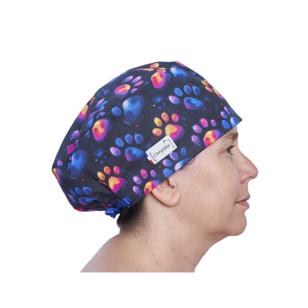 Gorro médico "cosmopatte", 100% algodón, CHRYSVAL, HECHO EN FRANCIA (211-1376)