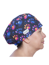 Calot médical couvrant "cosmopatte" 100% coton CHRYSVAL MADE IN FRANCE (211-1376)