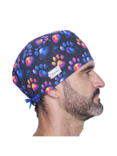 Calot médical couvrant "cosmopatte" 100% coton CHRYSVAL MADE IN FRANCE (211-1376)