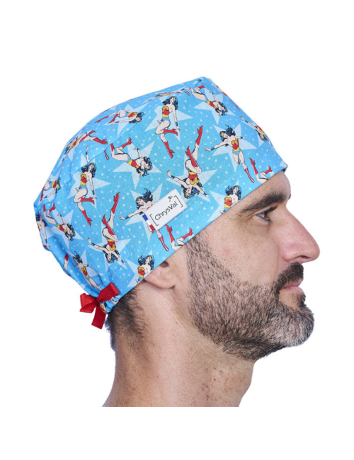 "wonder blue" medical cap,...