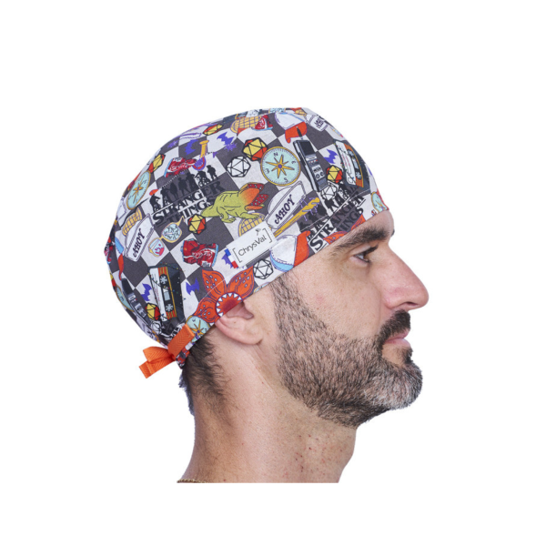 Calot médical couvrant "Stranger" 100% coton CHRYSVAL MADE IN FRANCE (211-1386)