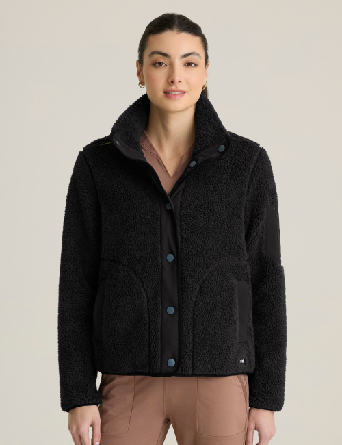 Veste médicale femme "Carol Sherpa"- Grey's Anatomy Stretch (GRSJ941)