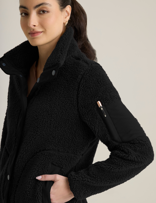 Veste médicale femme "Carol Sherpa"- Grey's Anatomy Stretch (GRSJ941)
