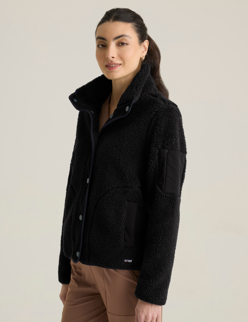Veste médicale femme "Carol Sherpa"- Grey's Anatomy Stretch (GRSJ941)