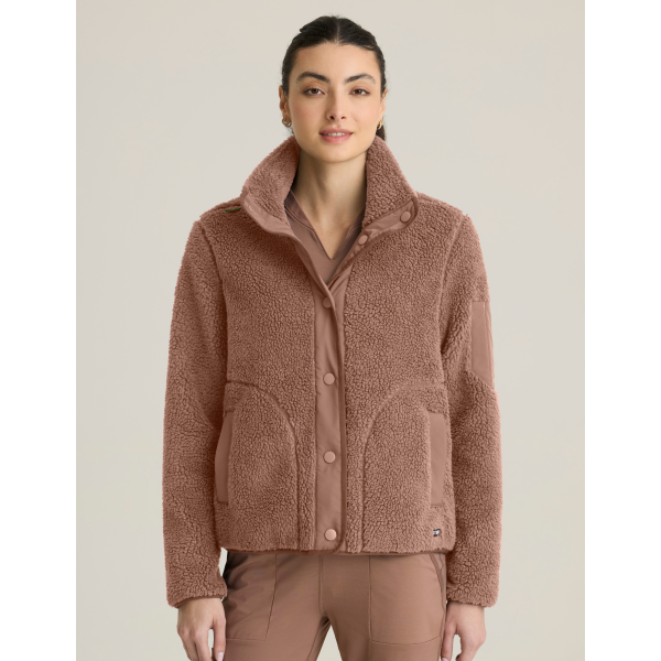 Veste médicale femme "Carol Sherpa"- Grey's Anatomy Stretch (GRSJ941)