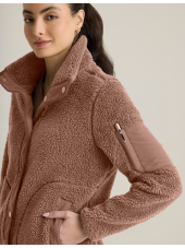 Veste médicale femme "Carol Sherpa"- Grey's Anatomy Stretch (GRSJ941)