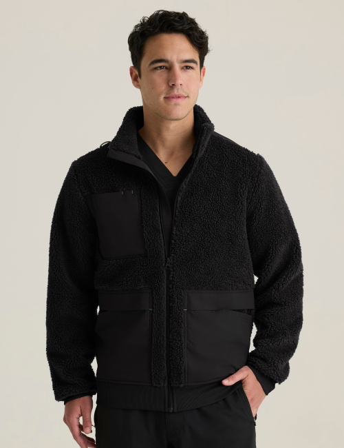 Veste médicale homme "Randin Sherpa"- Grey's Anatomy Stretch (GRSJ942)