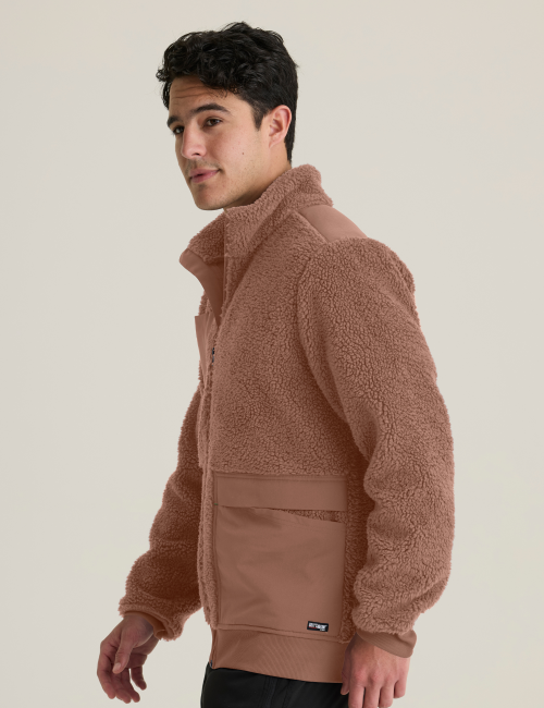 Veste médicale homme "Randin Sherpa"- Grey's Anatomy Stretch (GRSJ942)