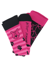 Chaussettes de compression hautes "Betsey Puppy" (BA179-PUP)