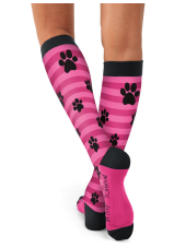 Chaussettes de compression hautes "Betsey Puppy" (BA179-PUP)
