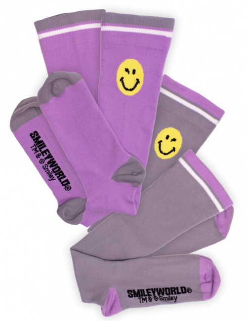 Chaussettes de compression hautes "smile" (SA179-SMG)