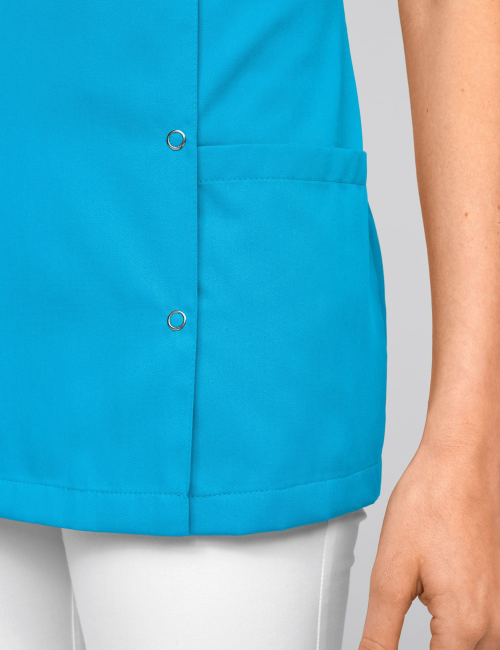 Blouse médicale à boutonnière asymétrique 7DAYS femme "LYON"