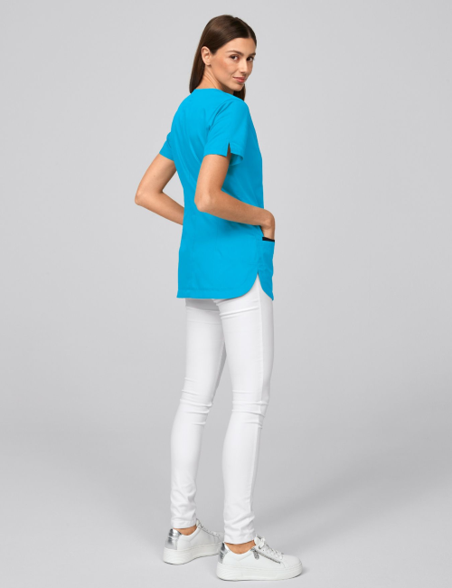 Blouse médicale à boutonnage à pressions dissimulées 7DAYS femme "PARIS"