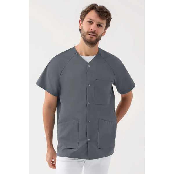 Blouse médicale homme à pressions - Clinic Dress