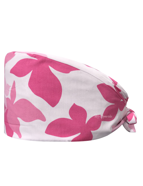 Medical cap "Pink Leaves"...