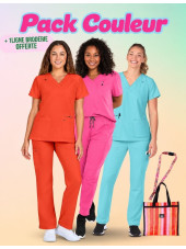 Pack couleur + Broderie Offerte - Femme