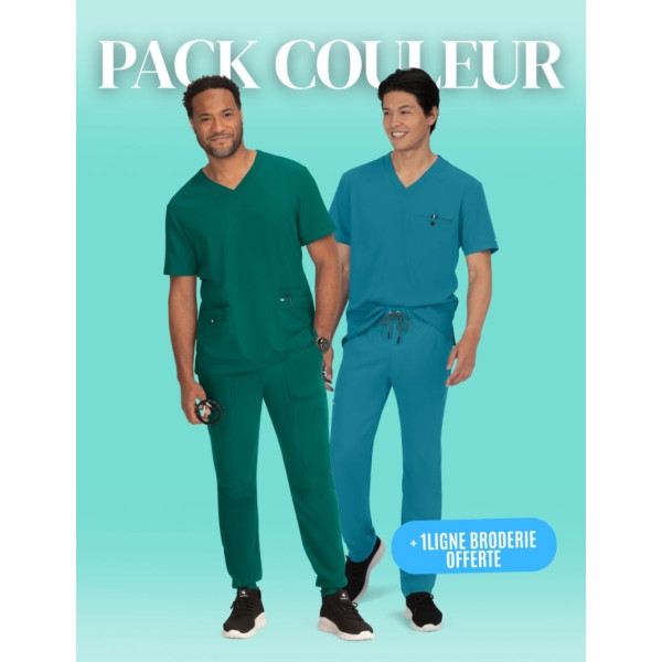 Pack Couleur + Broderie Offerte - Homme