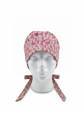 Calot unisexe "Petits chiens ruban rose" (209-22306)
