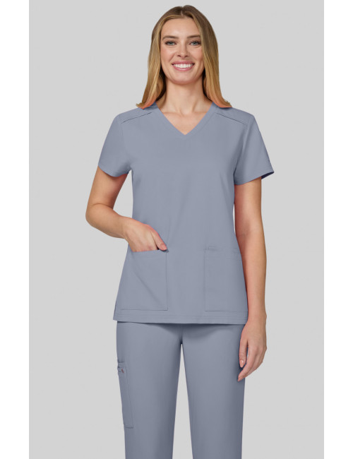 Blouse médicale Femme Koi "Cardi", 3 poches, collection Cureology (C101)