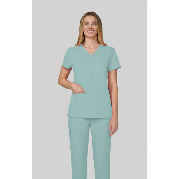 Blouse médicale Femme Koi "Cardi", 3 poches, collection Cureology (C101)