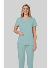 Blouse médicale Femme Koi "Cardi", 3 poches, collection Cureology (C101)