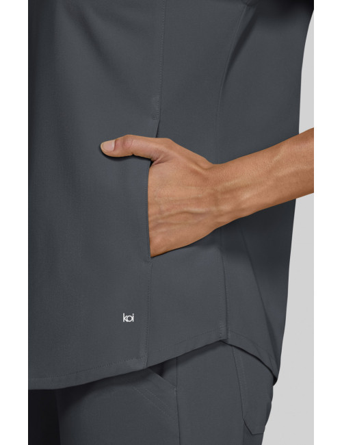 Blouse médicale femme "Superhuman" - Koi Next Gen (1139)