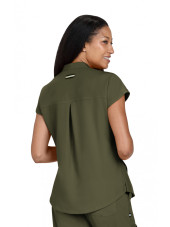 Blouse médicale femme "Superhuman" - Koi Next Gen (1139)