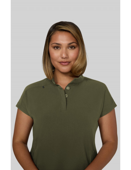 Blouse médicale femme "Superhuman" - Koi Next Gen (1139)