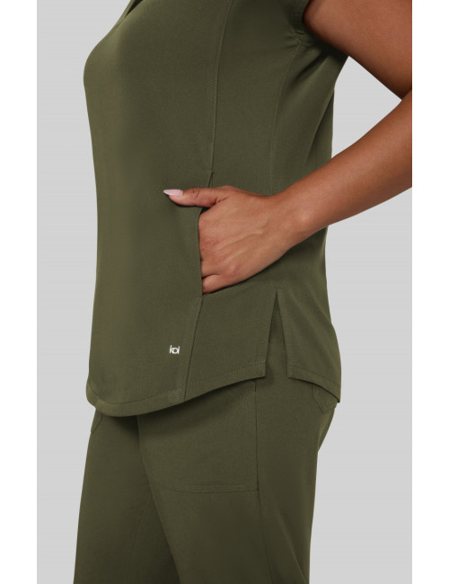 Blouse médicale femme "Superhuman" - Koi Next Gen (1139)