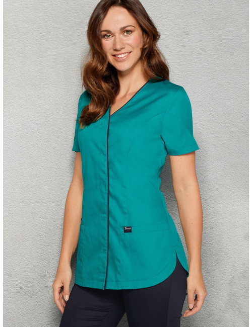 Blouse médicale à boutonnage à pressions dissimulées 7DAYS femme "PARIS"