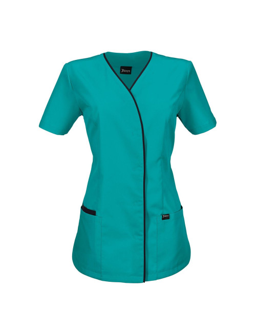 Blouse médicale à boutonnage à pressions dissimulées 7DAYS femme "PARIS"