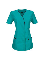 Blouse médicale à boutonnage à pressions dissimulées 7DAYS femme "PARIS"