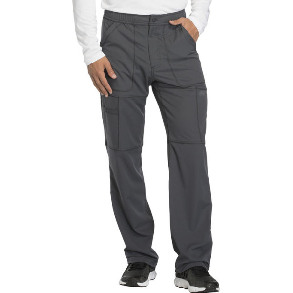 Pantalon médical homme Dickies, collection "Dynamix" (DK110) gris face