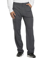 Pantalon médical homme Dickies, collection "Dynamix" (DK110) gris face