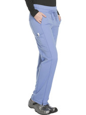 Pantalon Médical femme Dickies, Collection "Dynamix" (DK130) ciel gauche