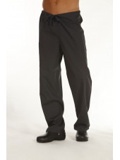 Pantalon médical cordon Unisexe, Cherokee Workwear Originals (4100) noir coté
