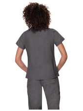 Tunique médicale "Nicole", Koi, collection "Koi Basics" (247-) de dos 