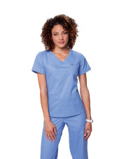 Tunique médicale "Nicole", Koi, collection "Koi Basics" (247-) de face 