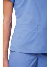 Tunique médicale "Nicole", Koi, collection "Koi Basics" (247-) détails 