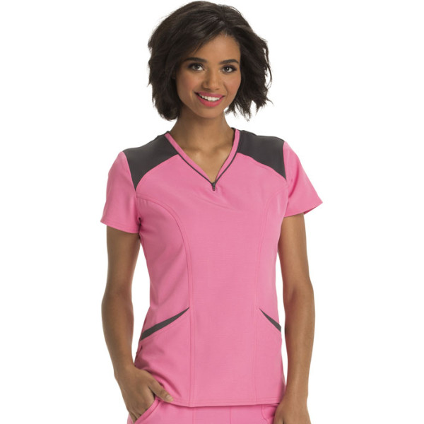 Tunique médicale femme bicolore, HeartSoul (HS650)