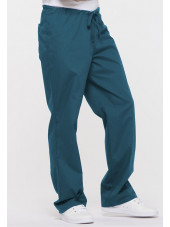 Pantalon médical Unisexe Cordon, Dickies, Collection "EDS signature" (83006) vert caraïbe vue droit