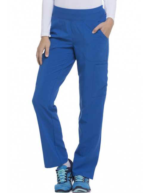 Pantalon Médical Femme, Dickies, "EDS Essentials" (DK005) bleu royal face
