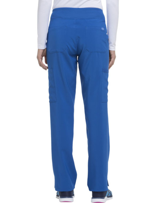 Pantalon Médical Femme, Dickies, "EDS Essentials" (DK005) bleu royal face