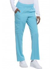 Pantalon Médical Femme, Dickies, "EDS Essentials" (DK005) turquoise coté