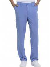 Pantalon Médical Homme, Dickies, "EDS Essentials" (DK015) bleu ciel face