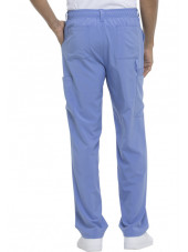 Pantalon Médical Homme, Dickies, "EDS Essentials" (DK015) bleu ciel dos