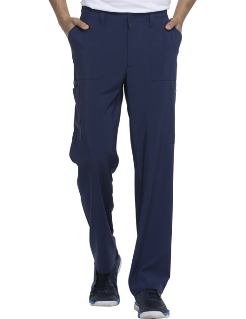 Pantalon Médical Homme, Dickies, "EDS Essentials" (DK015) bleu marine face